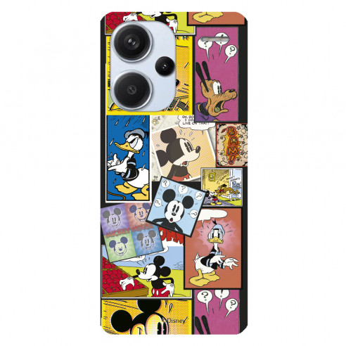 Funda para Xiaomi Redmi Note 13 Pro Plus 5G Oficial de Disney Mickey Comic - Clásicos Disney