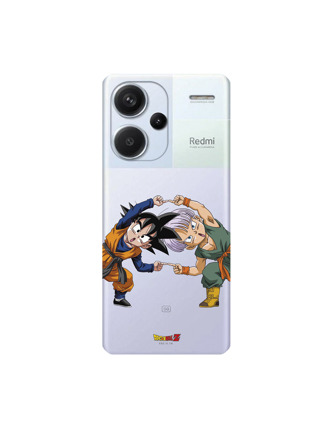 Funda para Xiaomi Redmi Note 13 Pro Plus 5G Oficial de Dragon Ball Goten y  Trunks Fusión - Dragon Ball
