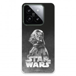 Funda para Xiaomi 14 Oficial de Star Wars Darth Vader Fondo negro - Star Wars