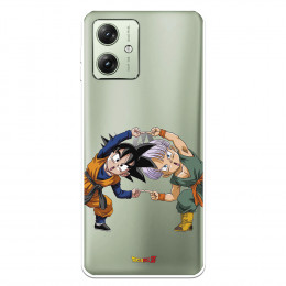 Funda para Motorola Moto G54 5G Oficial de Dragon Ball Goten y Trunks Fusión - Dragon Ball