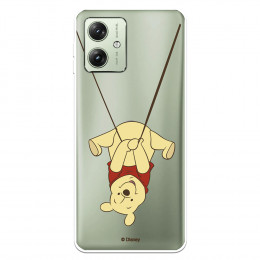 Funda para Motorola Moto G54 5G Oficial de Disney Winnie  Columpio - Winnie The Pooh