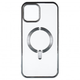 Funda Iron Logo Compatible con MagSafe para iPhone 12 Pro Max