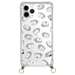 Funda Móvil Arte con M - Patrón Caras