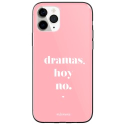 Funda Móvil M de Mona - Dramas Hoy No Fondo Rosa