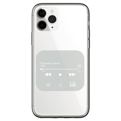 Funda Móvil - Canción Personalizada Gris