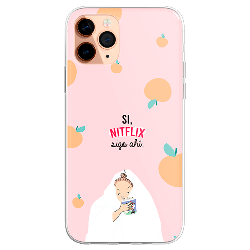 Funda Móvil Diseño Clarilou - Si Nitflix Sigo Ahí