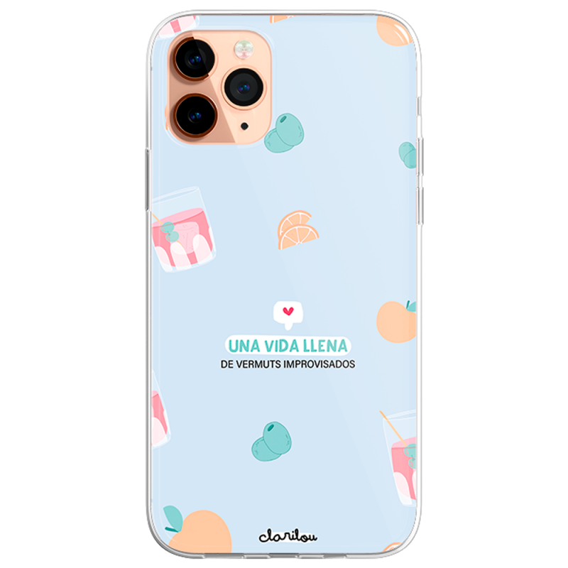 Funda Móvil Diseño Clarilou - Una Vida Llena De Vermuts Improvisados