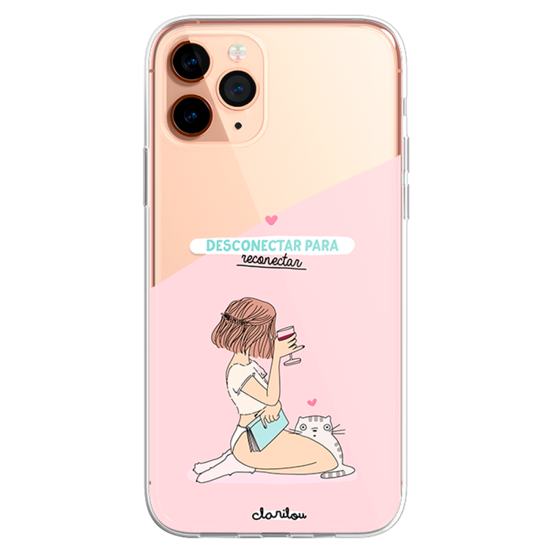 Funda Móvil Diseño Clarilou - Desconecta para Reconectar