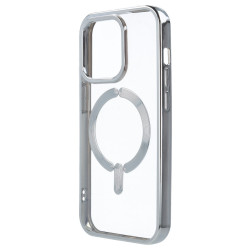 Funda Iron Logo Compatible con MagSafe para iPhone 15 Pro Max