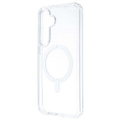 Funda Transparente Logo Compatible con Magsafe para Samsung Galaxy S23 FE