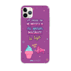 Funda Móvil Diseño Puterful - A veces no me importa