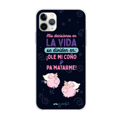 Funda Móvil Diseño Puterful - Mis decisiones en la vida