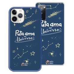 Funda Móvil Silicona Azul Diseño Pedrita Parker - Puta Ama del Universo