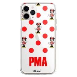 Funda Móvil Personalizada Disney con tu Nombre Minnie Lunares - Licencia Oficial de Disney