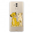 Carcasa Oficial Disney Simba y Nala transparente para Huawei Mate 20 Lite - El Rey León- La Casa de las Carcasas