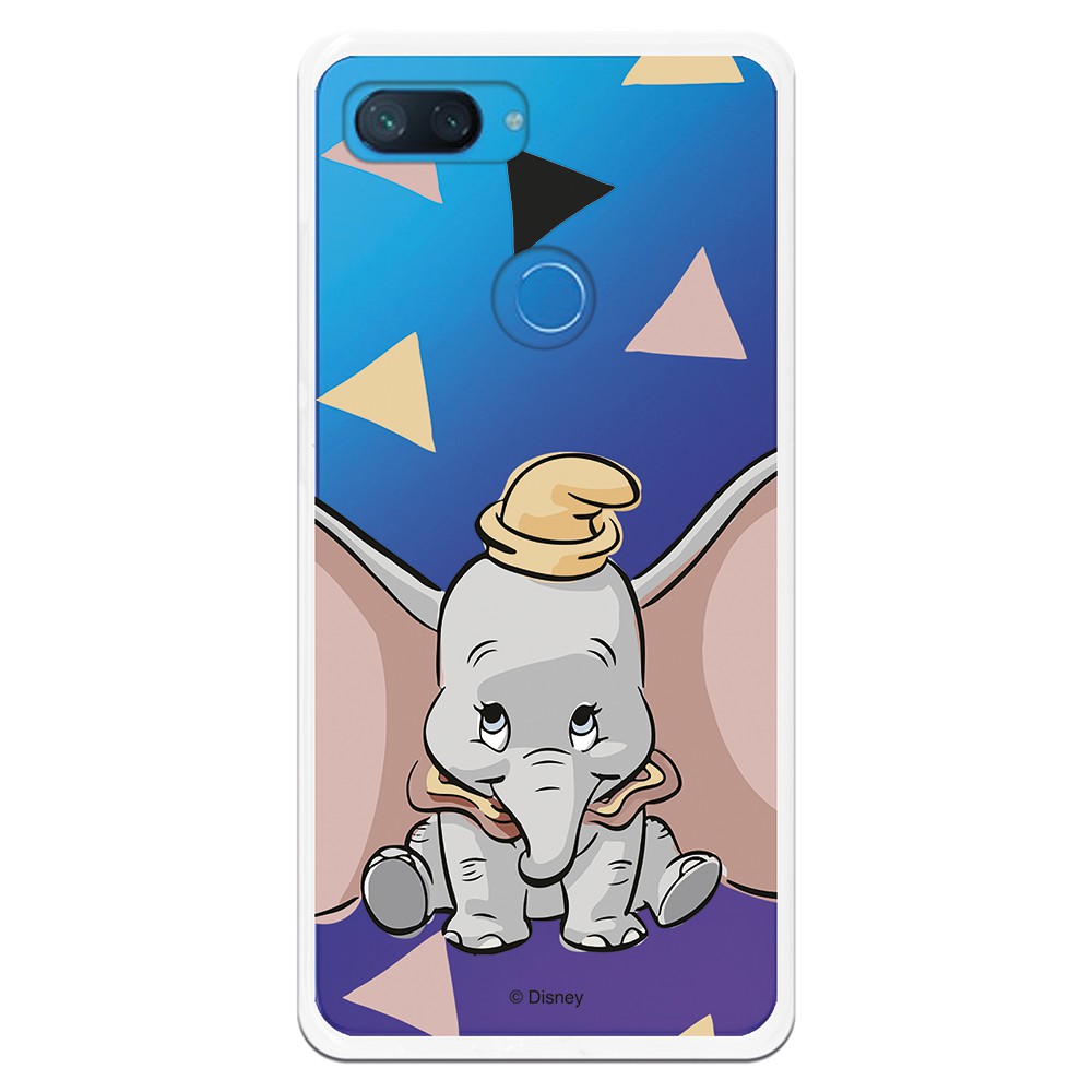 Funda para Xiaomi Redmi Note 12 Pro 5G Oficial de Disney Dumbo Silueta  Transparente - Dumbo