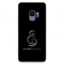 Funda Oficial Sevilla metal fondo negro para Samsung Galaxy S9
