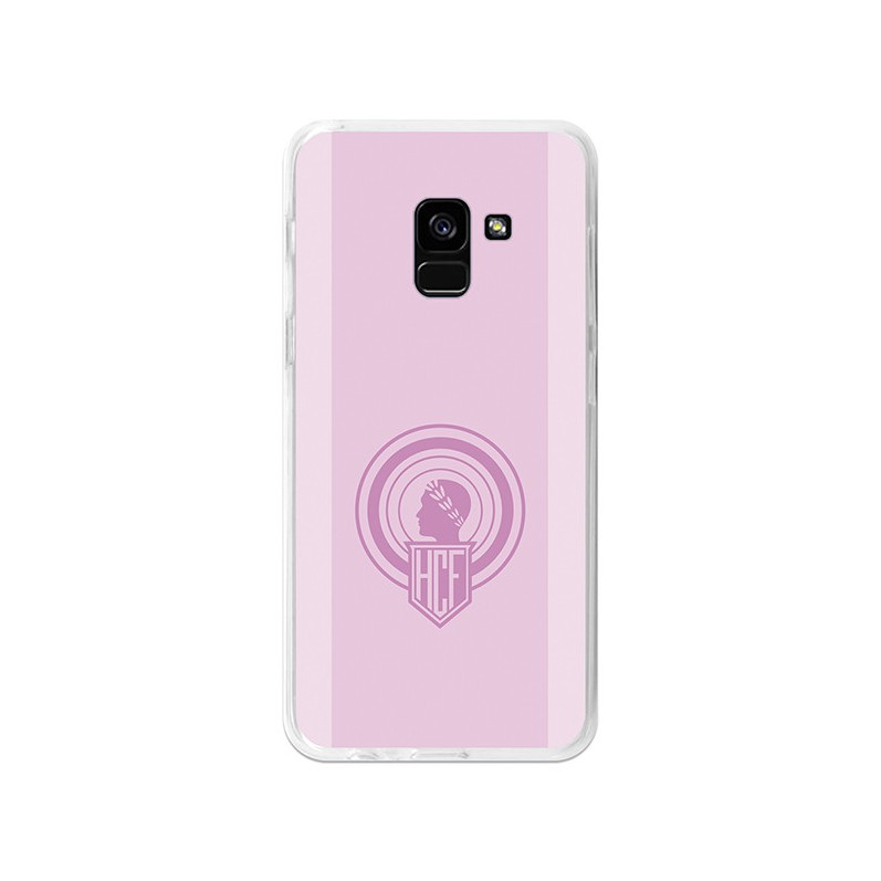 Funda Oficial Hércules escudo rosa Samsung Galaxy A8 2018