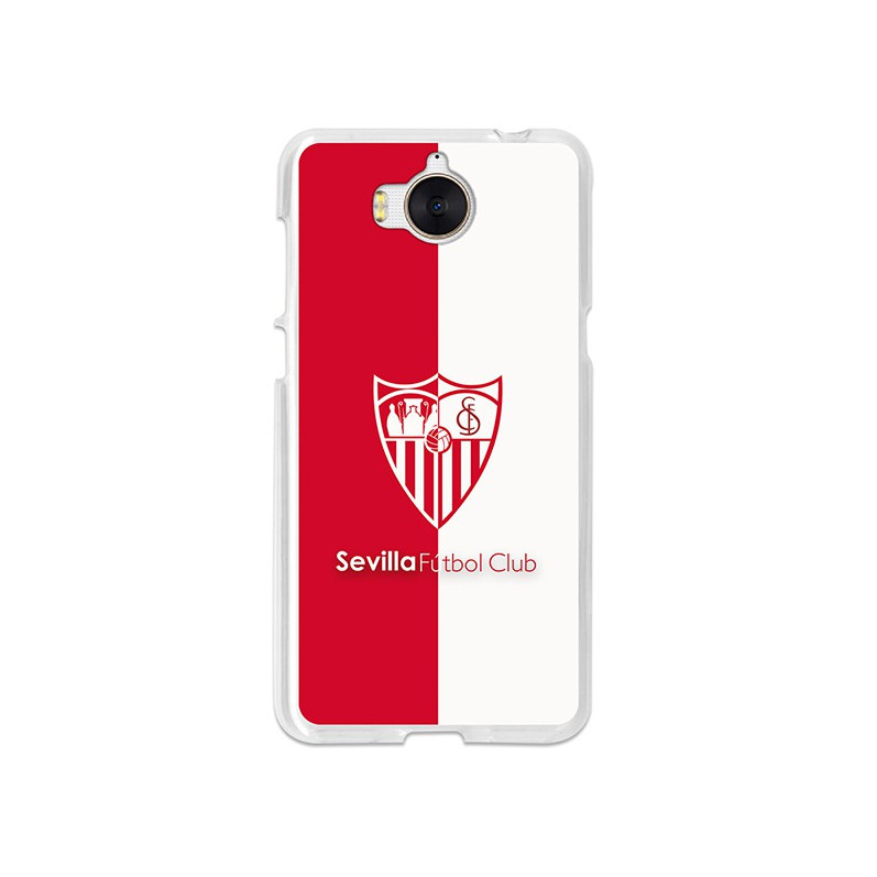 Funda Oficial Sevilla escudo bicolor para Huawei Y5 2017
