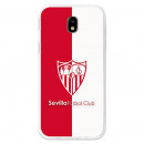 Funda Oficial Sevilla escudo bicolor para Samsung Galaxy J5 2017 Europeo
