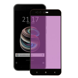 Cristal Templado Completo Anti Blue-Ray Negro para Xiaomi Mi 5X