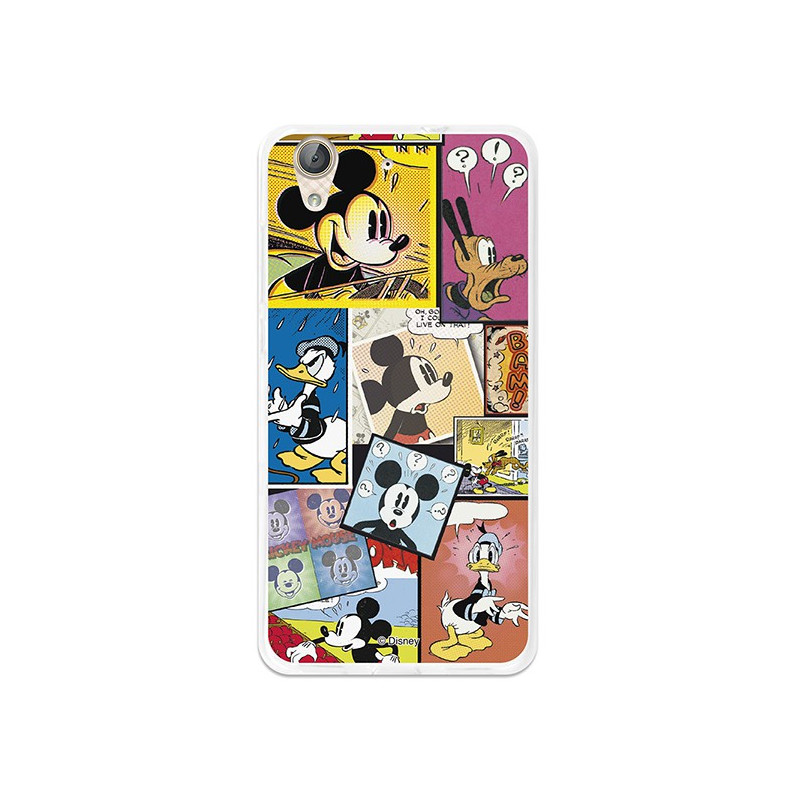 Funda Oficial Disney Mickey, Comic Huawei Y6 II