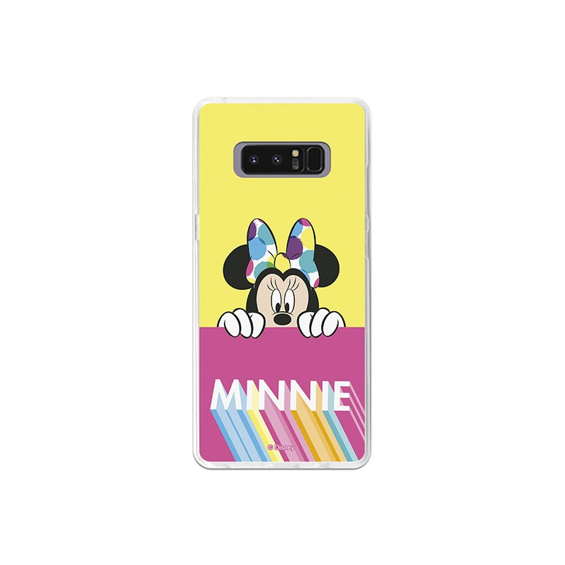 Funda Oficial Disney Minnie, Pink Yellow Samsung Galaxy Note8