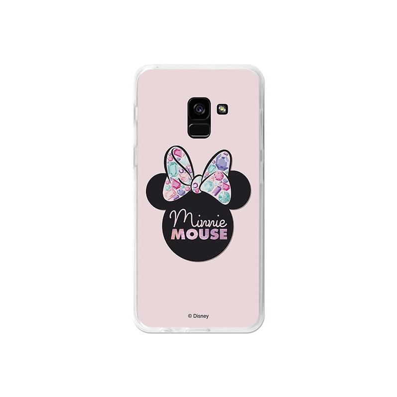 Funda Oficial Disney Minnie, Pink Shadow Samsung Galaxy A5 2018