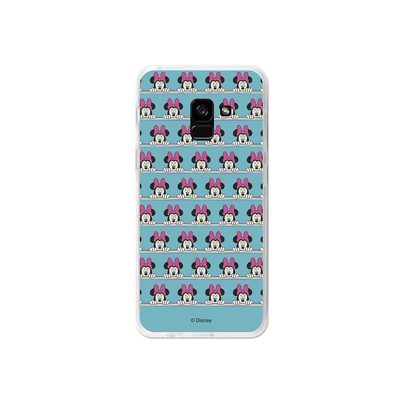 Funda Oficial Disney Minnie, Sweet Blue Samsung Galaxy A5 2018