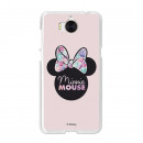 Funda Oficial Disney Minnie, Pink Shadow Huawei Y6 2017
