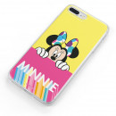 Funda Oficial Disney Minnie, Pink Yellow Huawei Mate 10 Lite