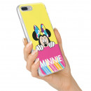 Funda Oficial Disney Minnie, Pink Yellow Huawei P20 Lite
