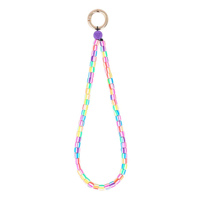 Pulsera de cuentas multicolor para Móvil