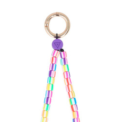 Pulsera de cuentas multicolor para Móvil