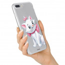 Funda Oficial Disney Marie Silueta transparente para Xiaomi Mi 8 Pro - Los Aristogatos
