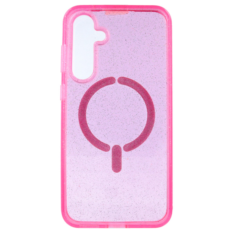 Funda Purpurina Compatible con MagSafe para Samsung Galaxy S23 FE