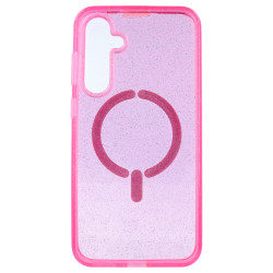 Funda Purpurina Compatible con MagSafe para Samsung Galaxy S24 Plus