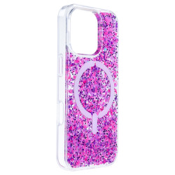 Funda Ring Glitter Compatible con Magsafe para iPhone 16 Pro