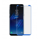 Cristal Templado Completo Azul para Samsung Galaxy S8