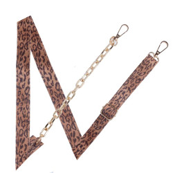 Lanyard con Cadena Animal Print - Colgante para Móvil y Bolso