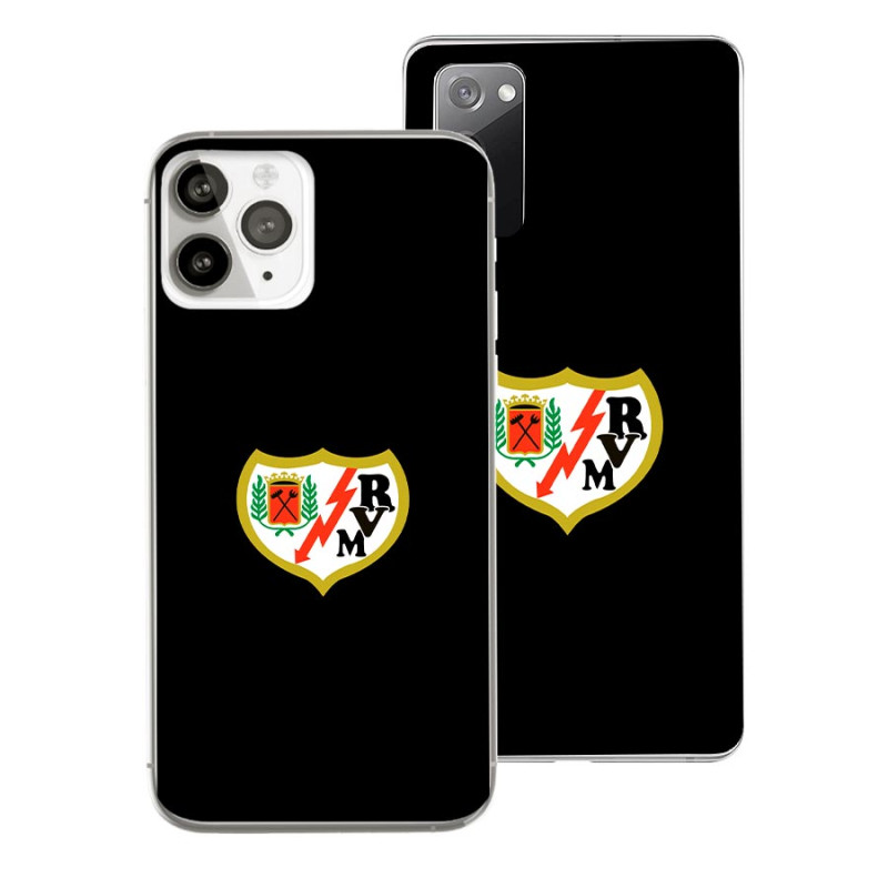 Funda Oficial Rayo Vallecano - Escudo Fondo Negro