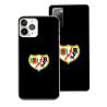 Funda Oficial Rayo Vallecano - Escudo Fondo Negro