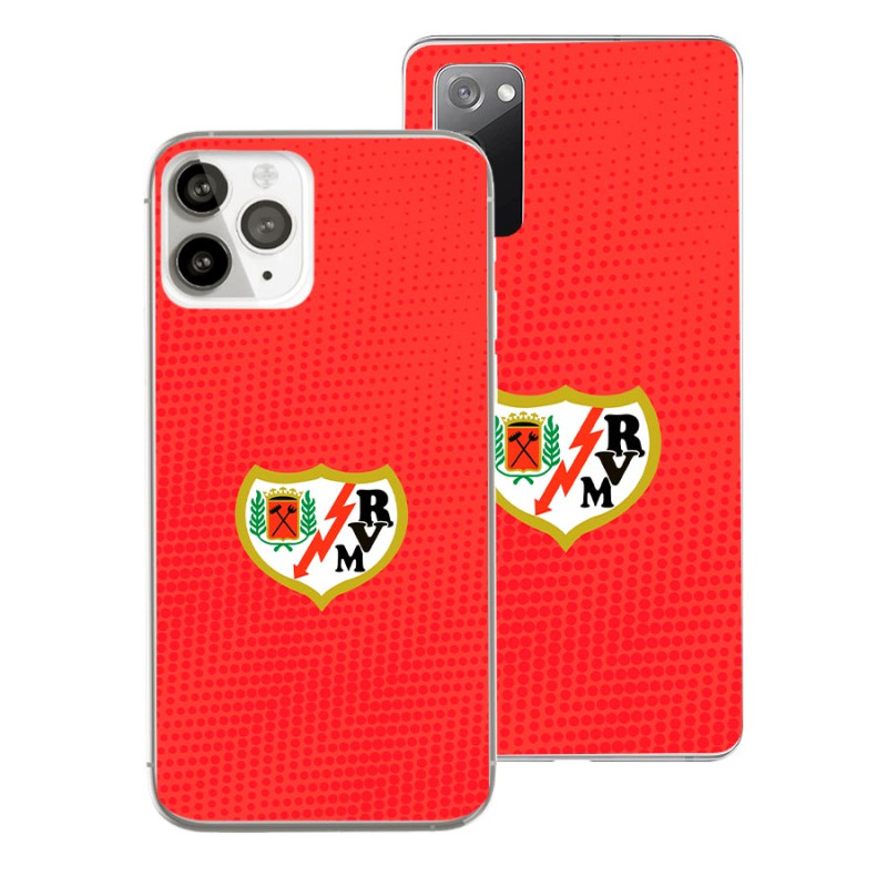 Funda Oficial Rayo Vallecano - Escudo Rojo Lunares