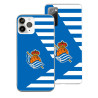 Funda Oficial Real Sociedad - Fondo Rayas y Escudo