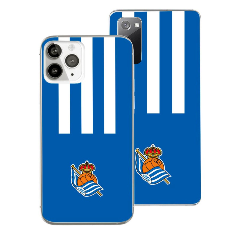 Funda Oficial Real Sociedad - Fondo Azul y Blanco