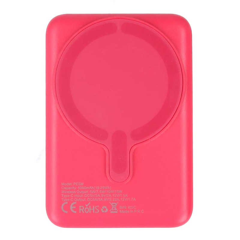 PowerBank Color Compatible con MagSafe 5000 mAh