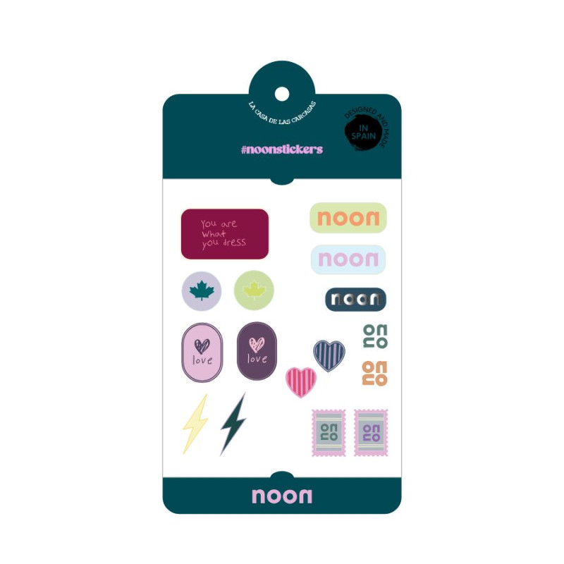 Stickers Noon - Personaliza tus dispositivos