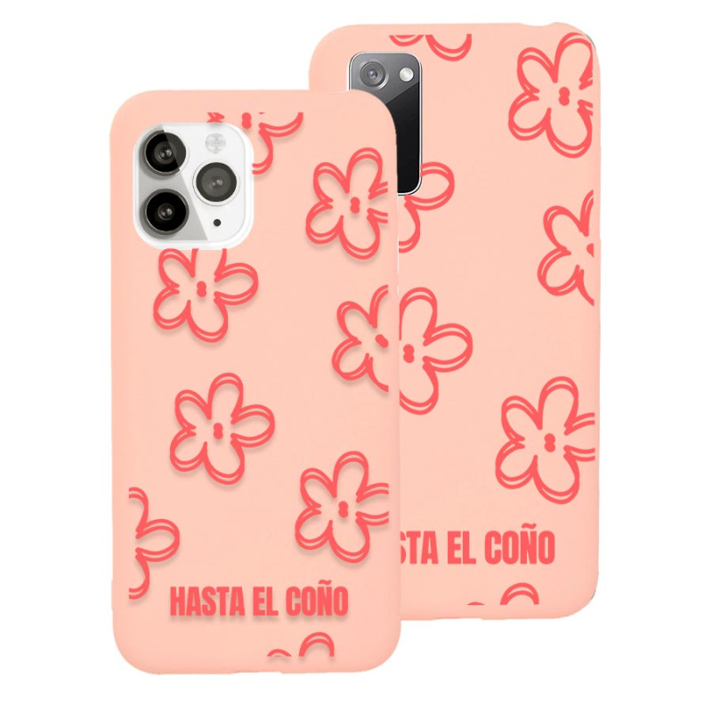 Funda Oficial hasta el coño - Flores