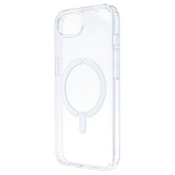 Funda Transparente Logo Compatible con Magsafe para iPhone SE 4