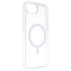 Funda Transparente Logo Compatible con Magsafe para iPhone SE 4